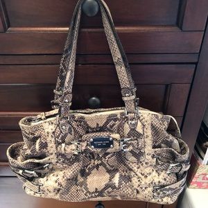 👜SALE!! Michael Kors snakeskin handbag